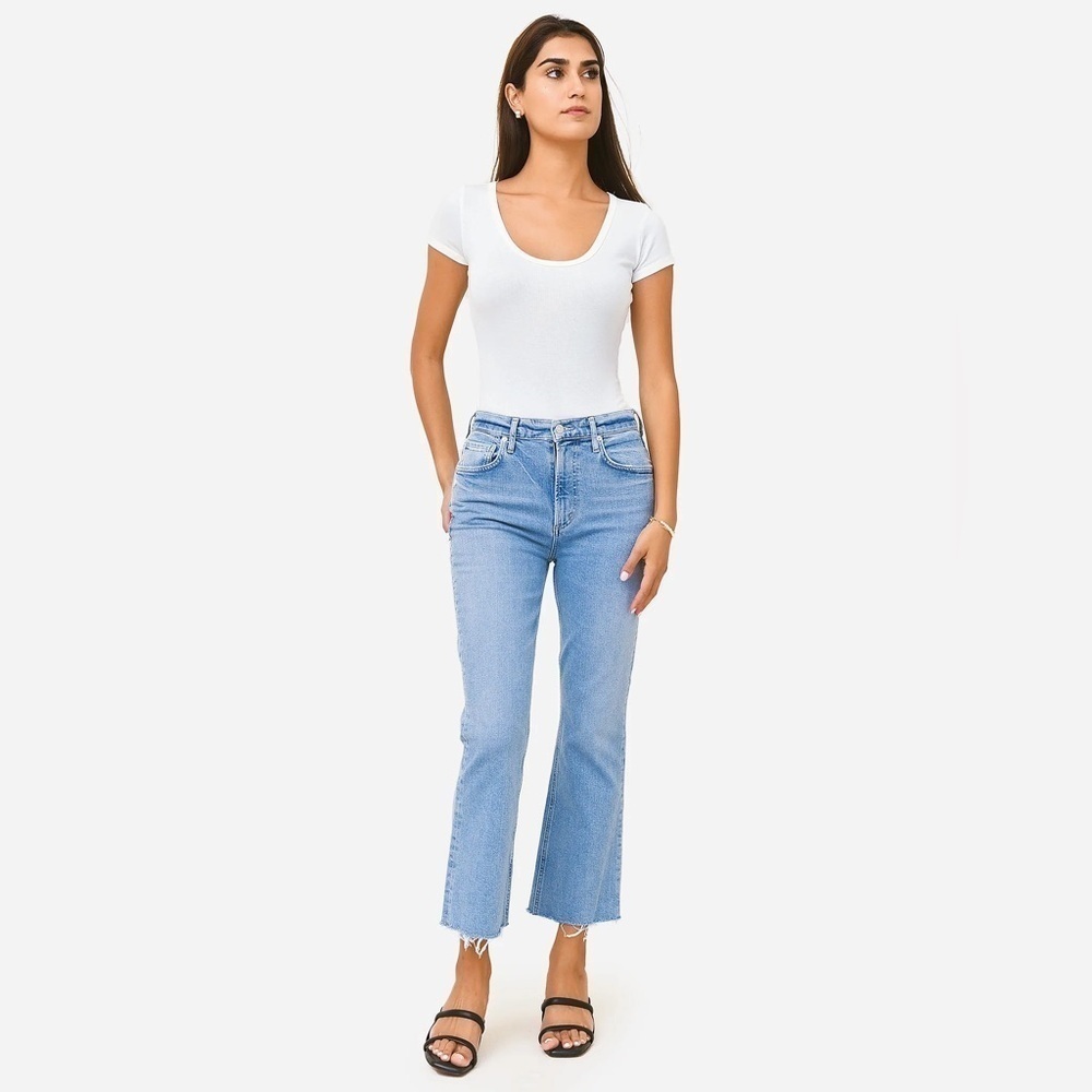 Citizens of Humanity Isola Mid Rise Cropped Boot Jean